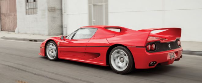 Lease a Ferrari F50 from auction