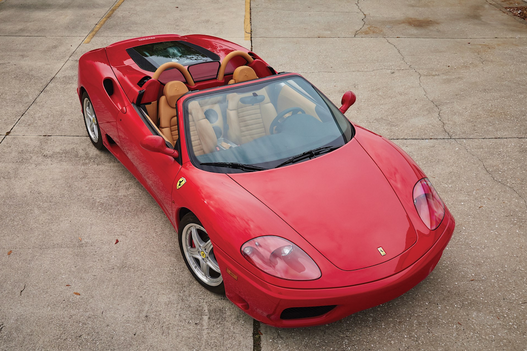 ferrari 360 spider horsepower