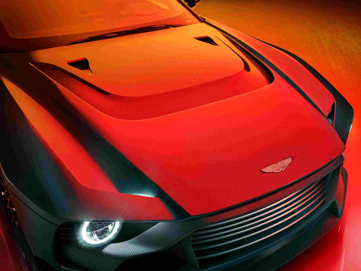 Aston Martin Valour hood