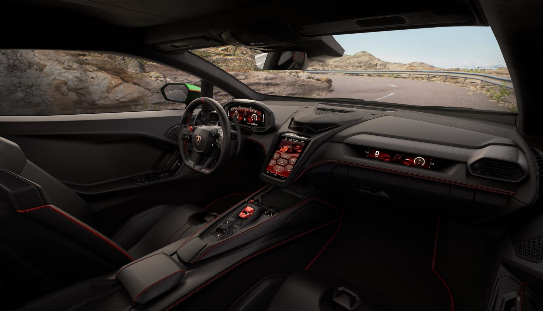 Lamborghini Temerario dashboard