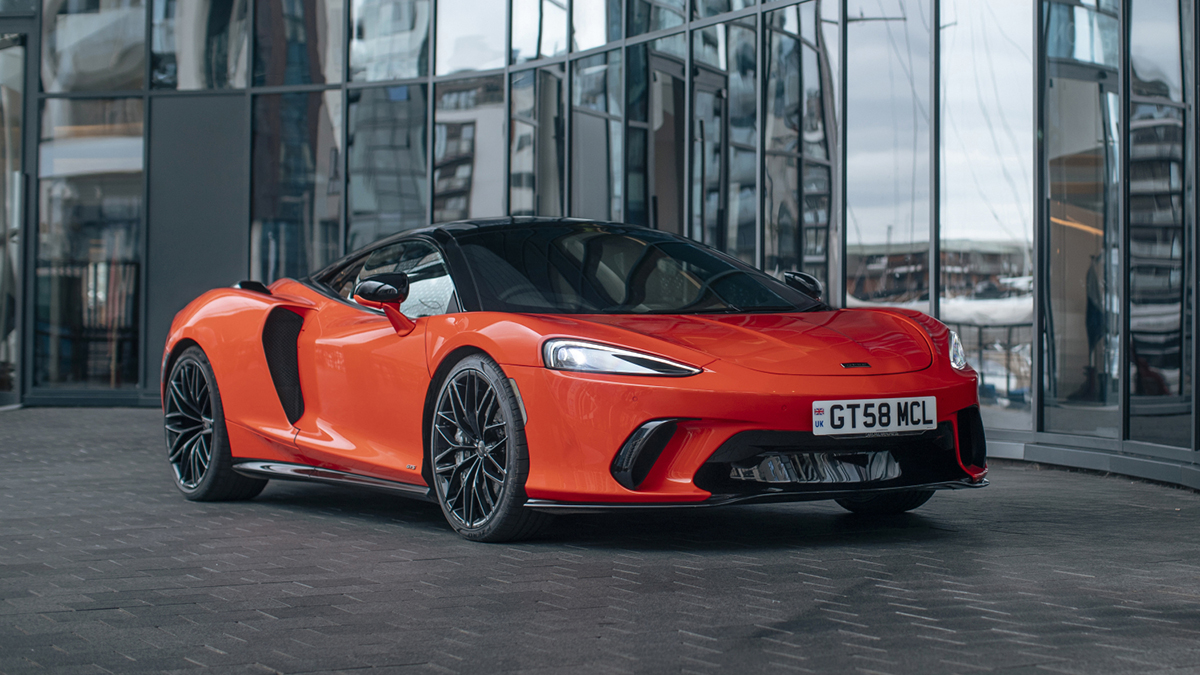 Orange McLaren GTS