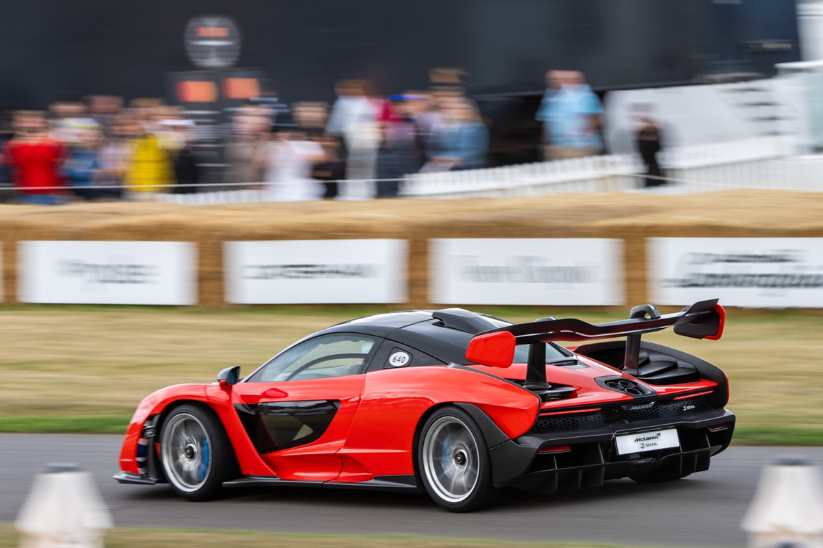 McLaren Senna on track