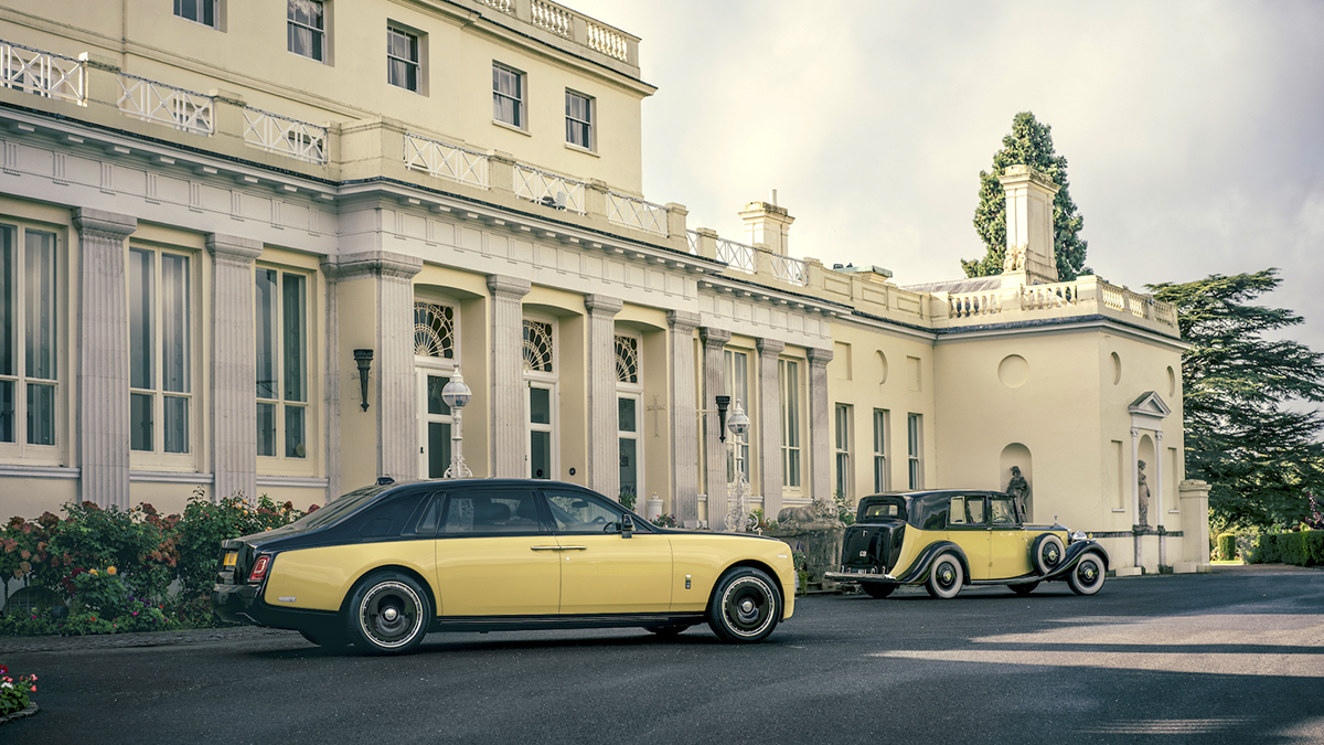 Rolls-Royce Phantom “Goldfinger” cars