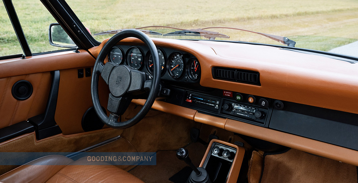 1979 Porsche 911 Turbo interior