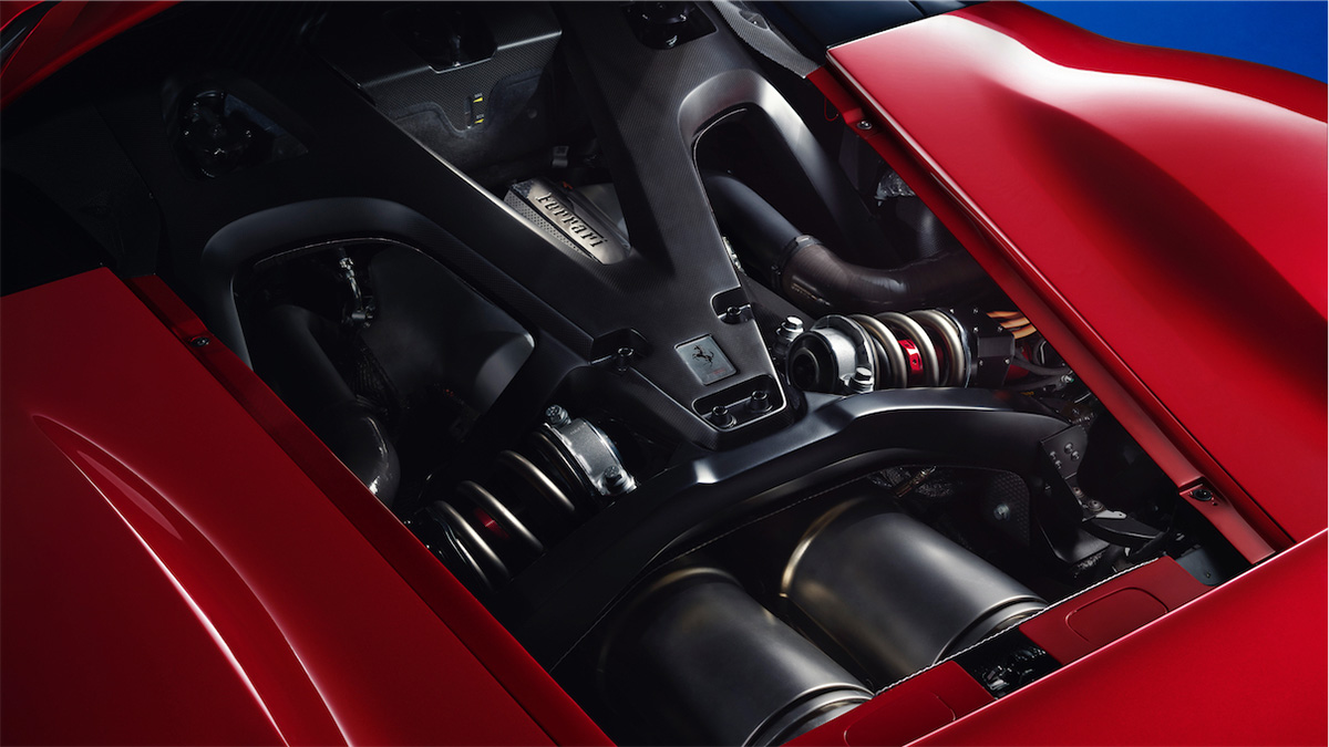 Ferrari F80 engine