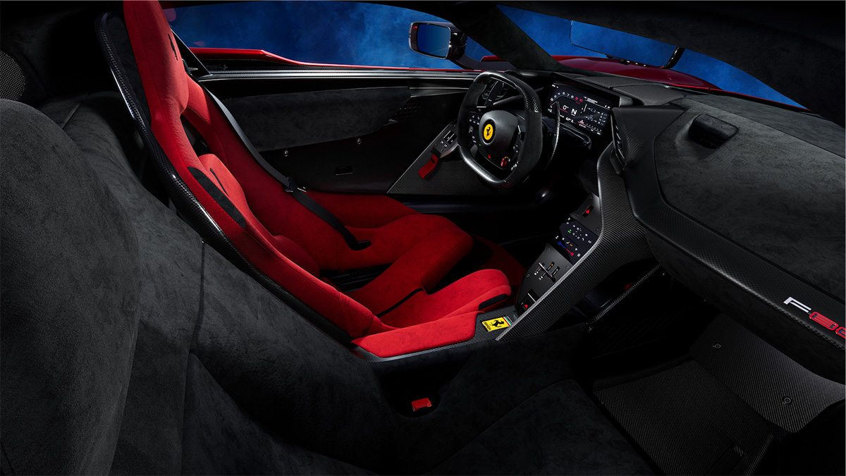 Ferrari F80 interior